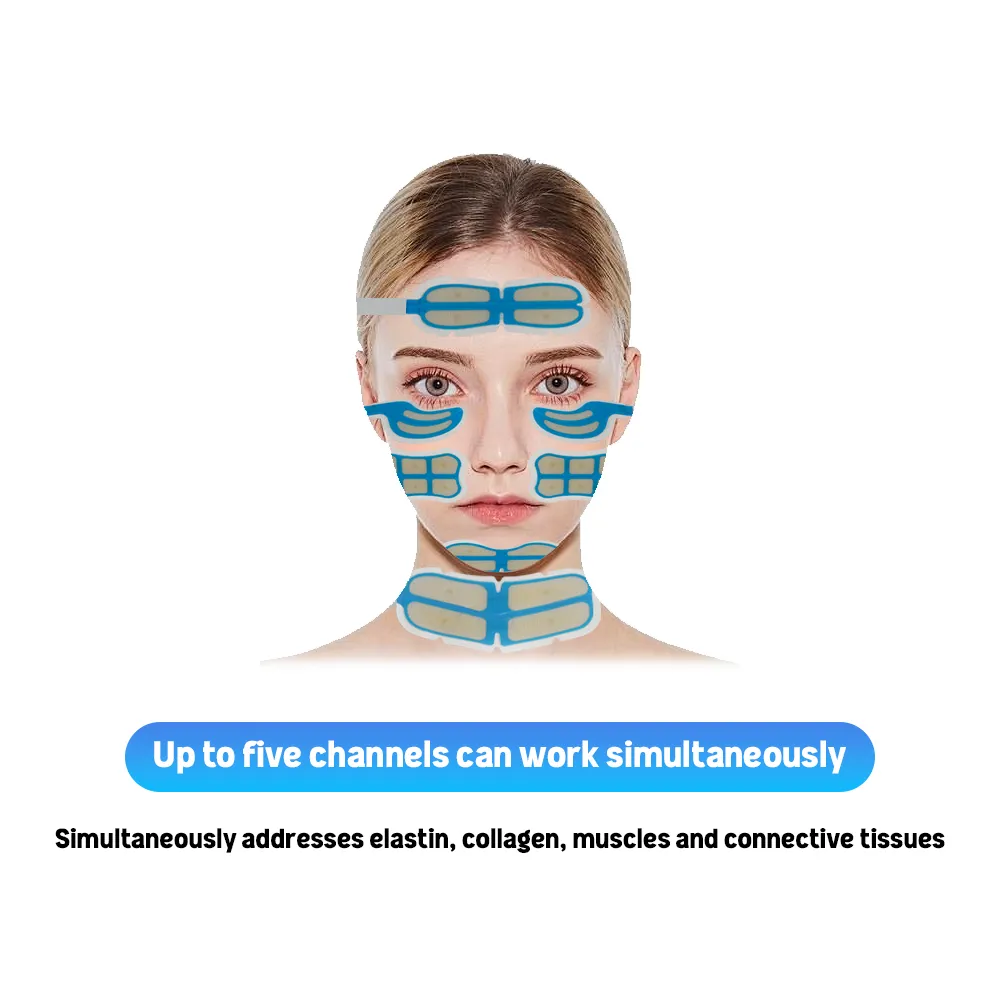 Ems Rf Muskelstimulation Gesichtsformung Ems Rf Gesichtspflege Schönheitsmaschine zum Anheben