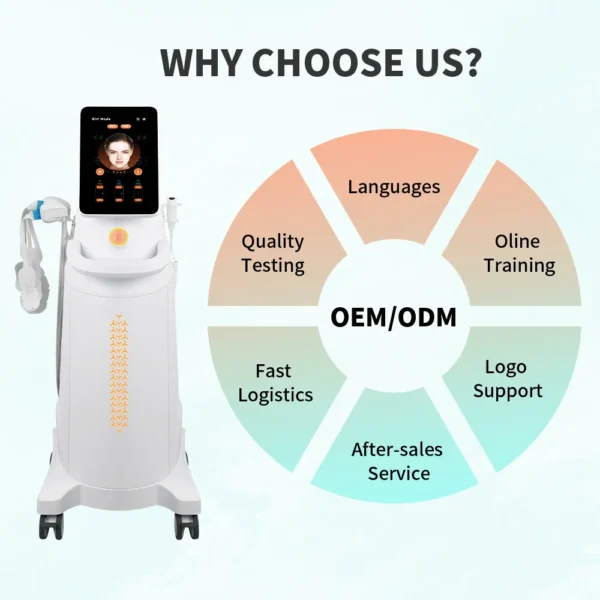 Máquina de escultura facial EMS com estimulador muscular facial RF, remoção de rugas, endurecimento da pele e lifting facial
