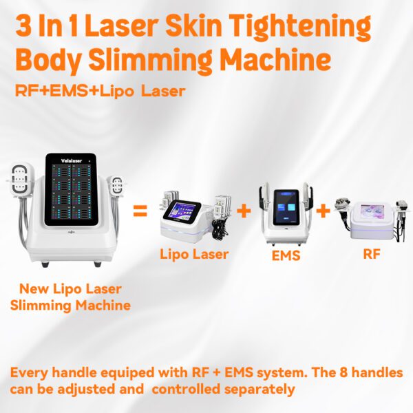 lipo laser rf radiofréquence ems stimulateur musculaire