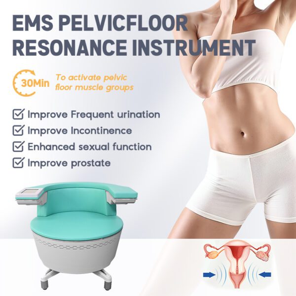 E0435 Women's Postpartum Repair New Ems Chair Pelvic Floor Chair Ems Pelvic Floor Muscle Stimulator - Immagine 5