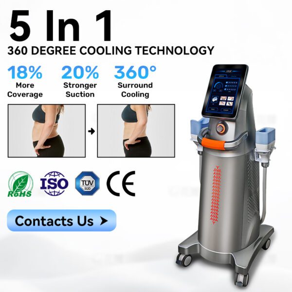 S26 2 in 1 Cryolipolysis Endos Velapro Inner Ball Roller Massager Slimming Machine - 画像 3