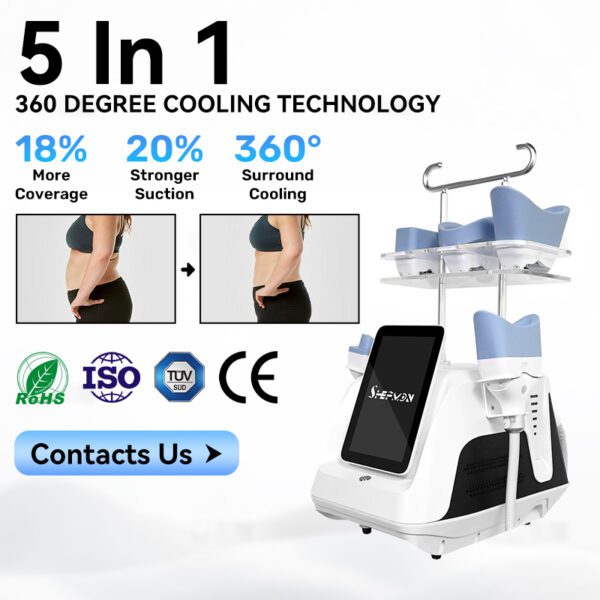 S25 2 in 1 Cryolipolysis Endos Velapro Inner Ball Roller Massager Slimming Machine - 画像 3