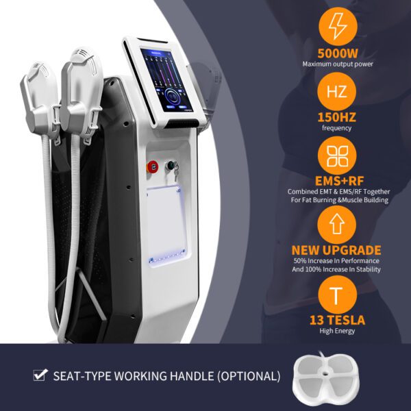 A0240 5 in 1 Emslim EMS Muscle Stimulation Teslasculpt Muscle Building - Imagen 5