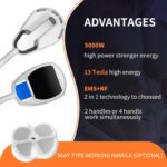 A0240 5 in 1 Emslim EMS Muscle Stimulation Teslasculpt Muscle Building - Imagen 6
