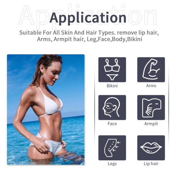 A0426 755/1064/810/940nm Diode Laser Hair Removal Beauty Machine - Imagen 4